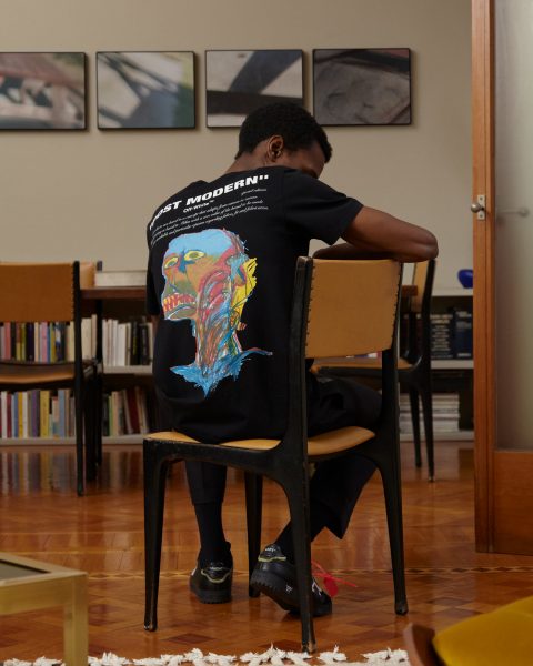 Virgil Abloh rende omaggio a Basquiat